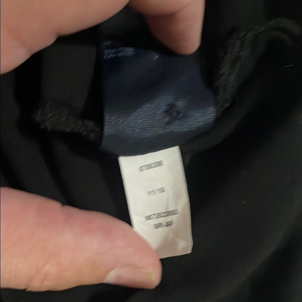 Tommy Hilfiger Black USA Polo with White and Red Details 100% Cotton Size XL - Picture 5 of 8
